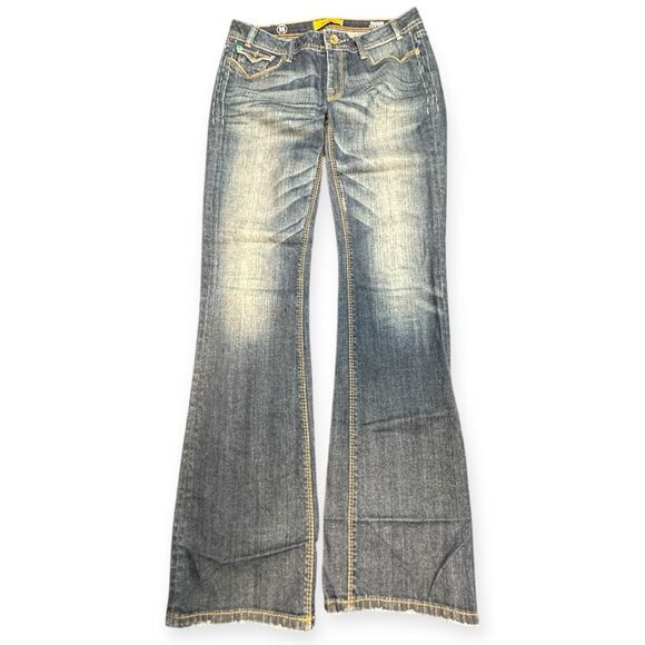 MEK DNM Women’s Blue Naxos Bootcut Jeans Size 28 - Picture 4 of 5